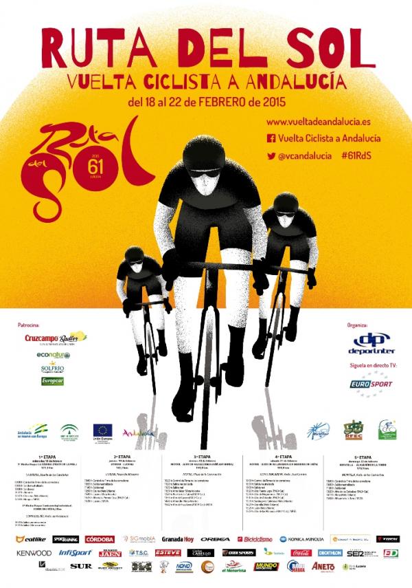 Cartel Oficial 61ª Ruta del Sol - baja