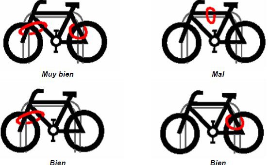 métodos para asegurar tu bici correctamente