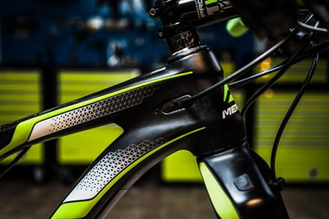 BICICLETA MERIDA NINETY SIX GEOMETRIA