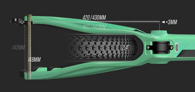 EJE PASANTE BOOST 148