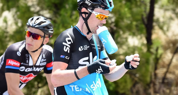 Viajar en bicicleta y avituallamiento ciclismo