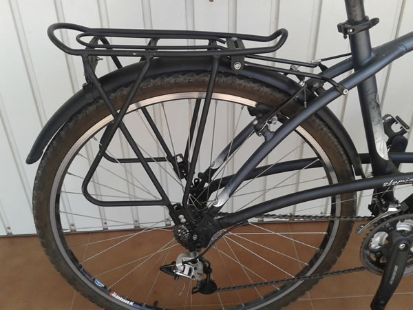 portabultos trasero bicicleta