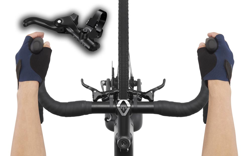 manetas de freno shimano grx